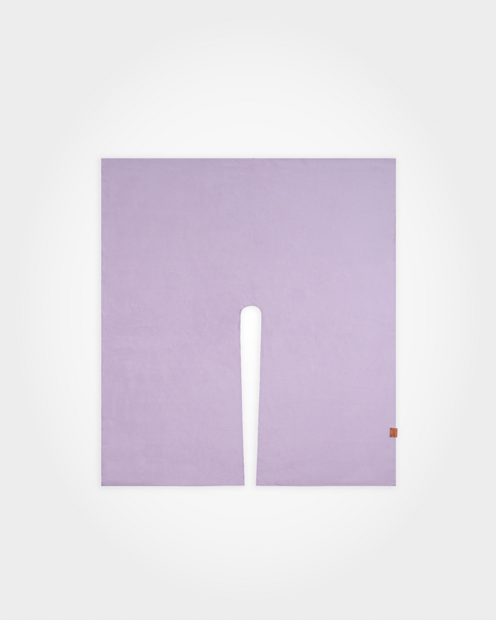 Drift Lambswool Cape | Fog Lavender