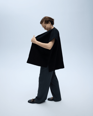 Drape Vest | Charred Cedar - Murmurs
