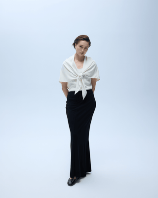 Whisper Triangle Wrap | Chalk Down - Murmurs