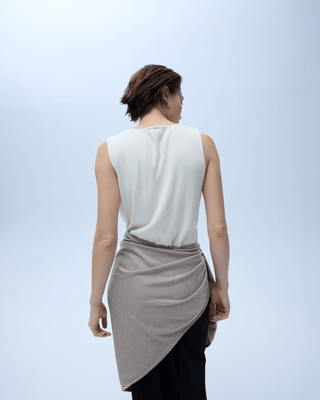 Whisper Triangle Wrap | Clay Mist - Murmurs