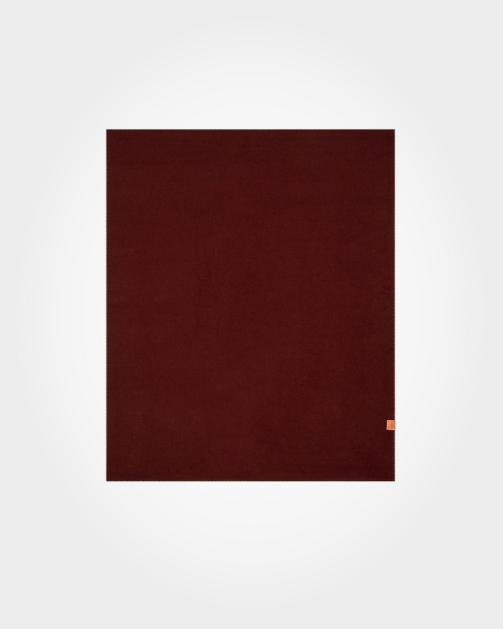 Hush Wool Throw Blanket | Cinnamon Bark